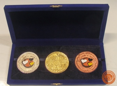 เหรียญกีฬาที่ระลึกการแข่งขันกีฬาบุคลากร 3 พระจอมเกล้า ประจำปี 2549
