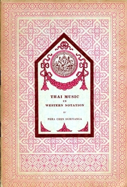 Thai music in Western notation