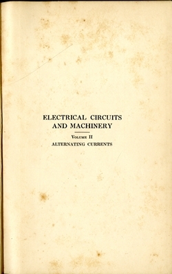 Electrical circuits and machinery