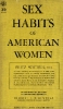 Sex habits of American women